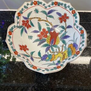 Andrea By Sadek White Decorative Bowl